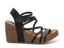 Hedi Blowfish Wedge
