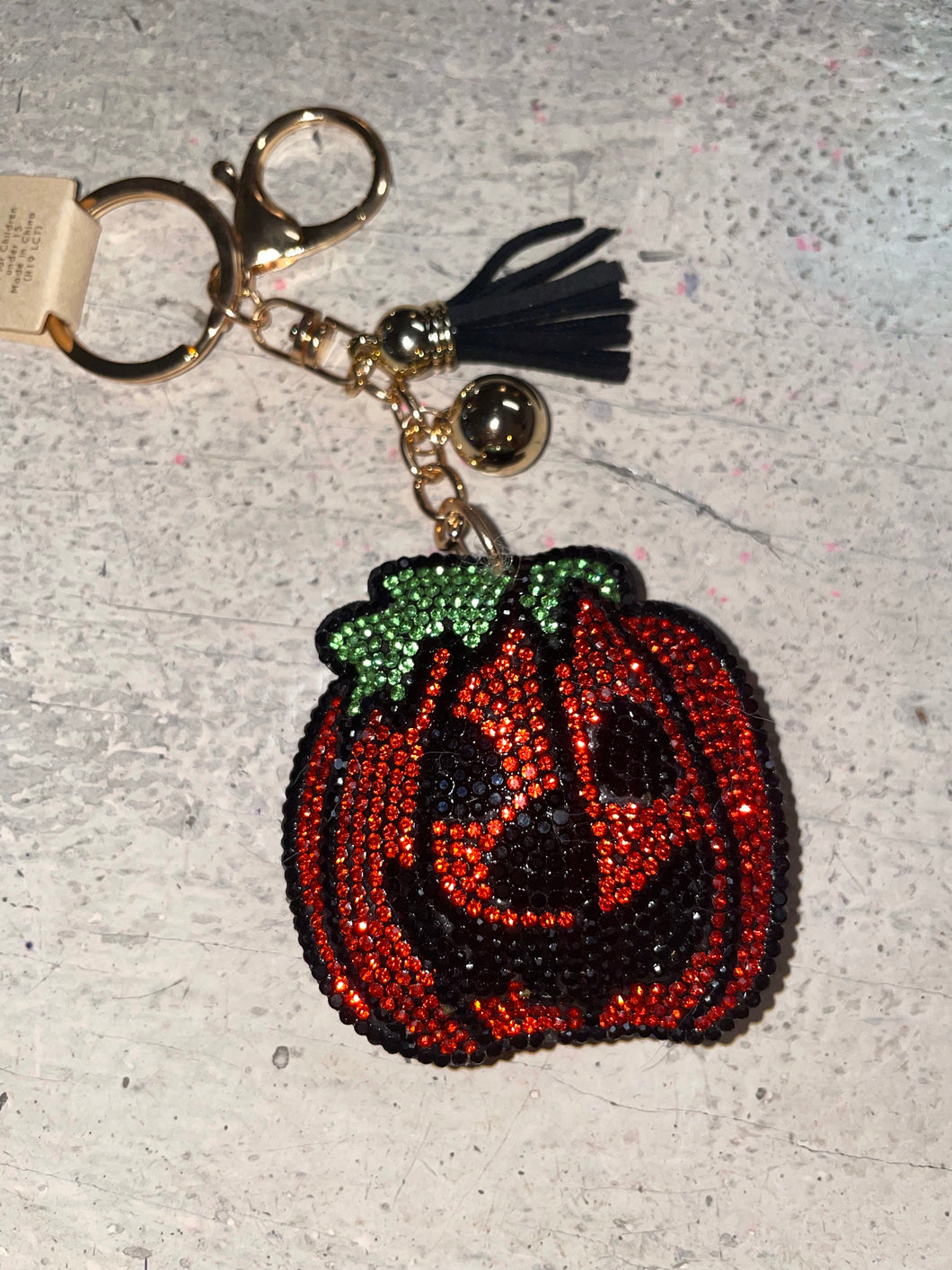 pumpkin keychain