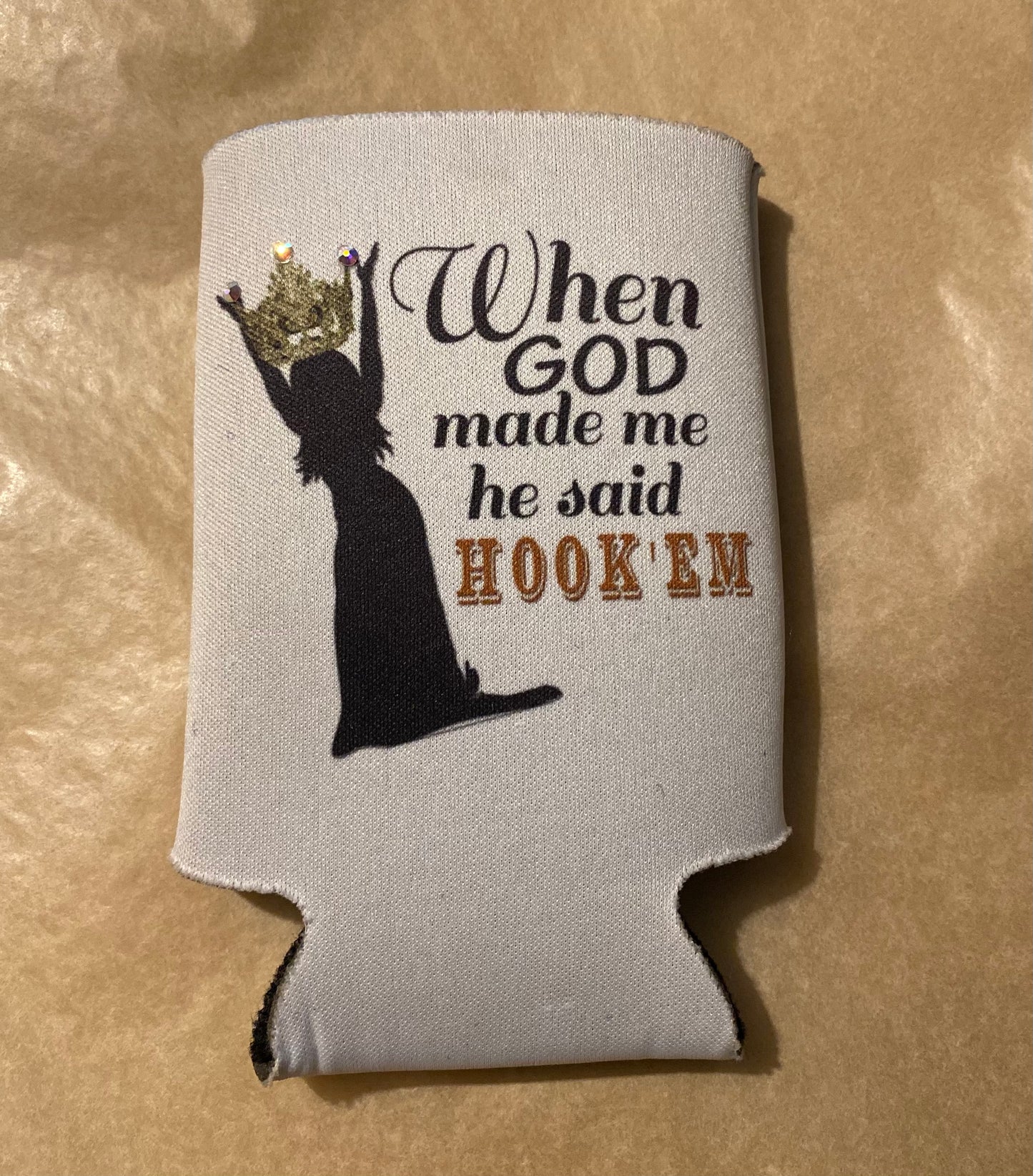 Hook Em Koozie